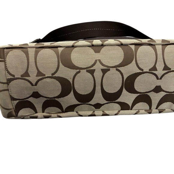 Coach Lurex Signature C X-Large Diaper Tote - Picture 3 of 14